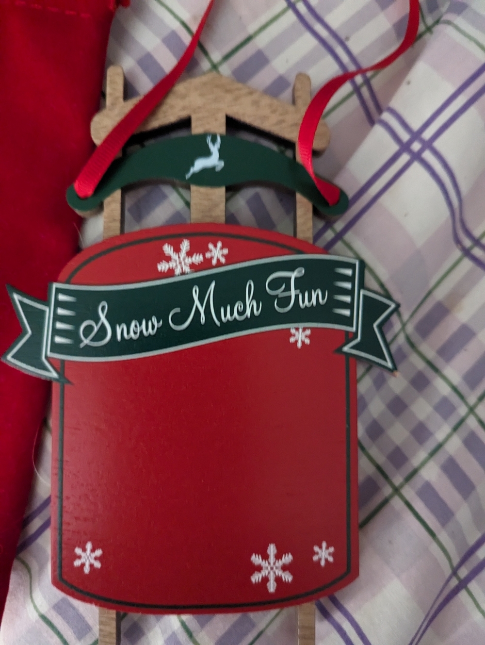 NWOT-Sled Ornament
